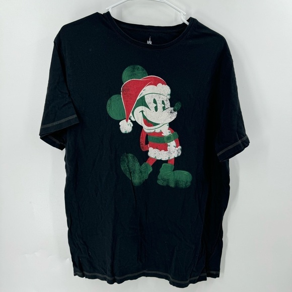 Disney Parks - Disney ShortSleeve Mickey Mouse Christmas. - Picture 1 of 6